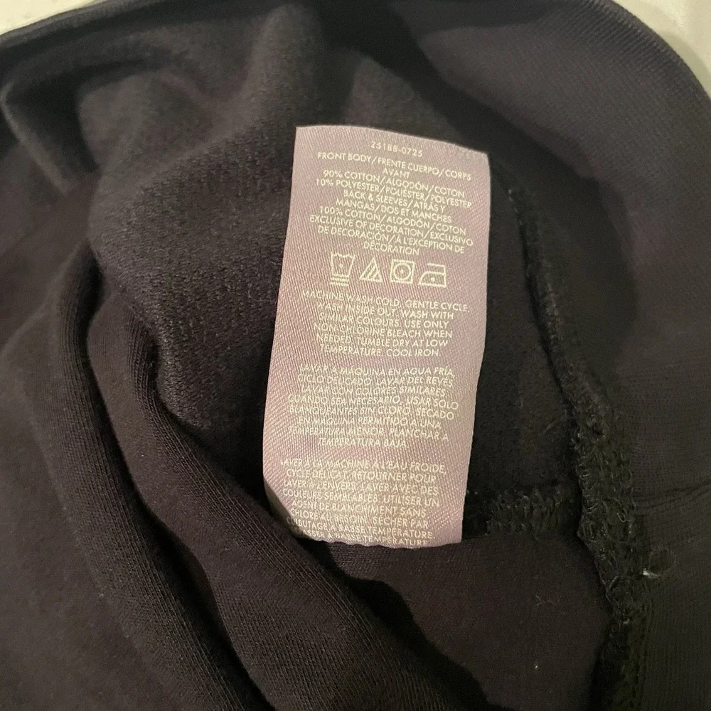 Ted Baker Mens 2XL Black Quarter Zip Textured Long Sleeve Pullover Sweater